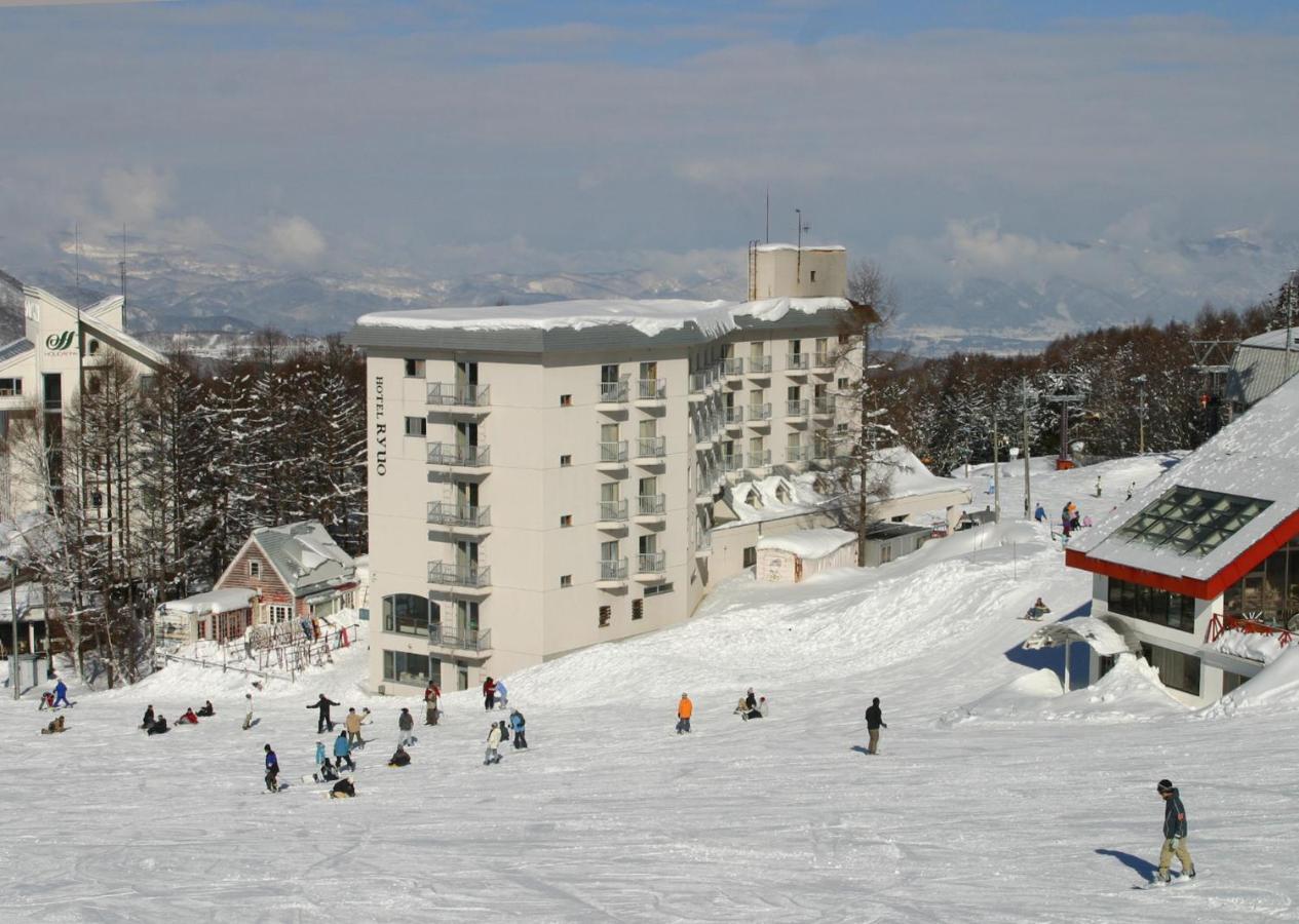 Hotel Ryuo Яманути Экстерьер фото